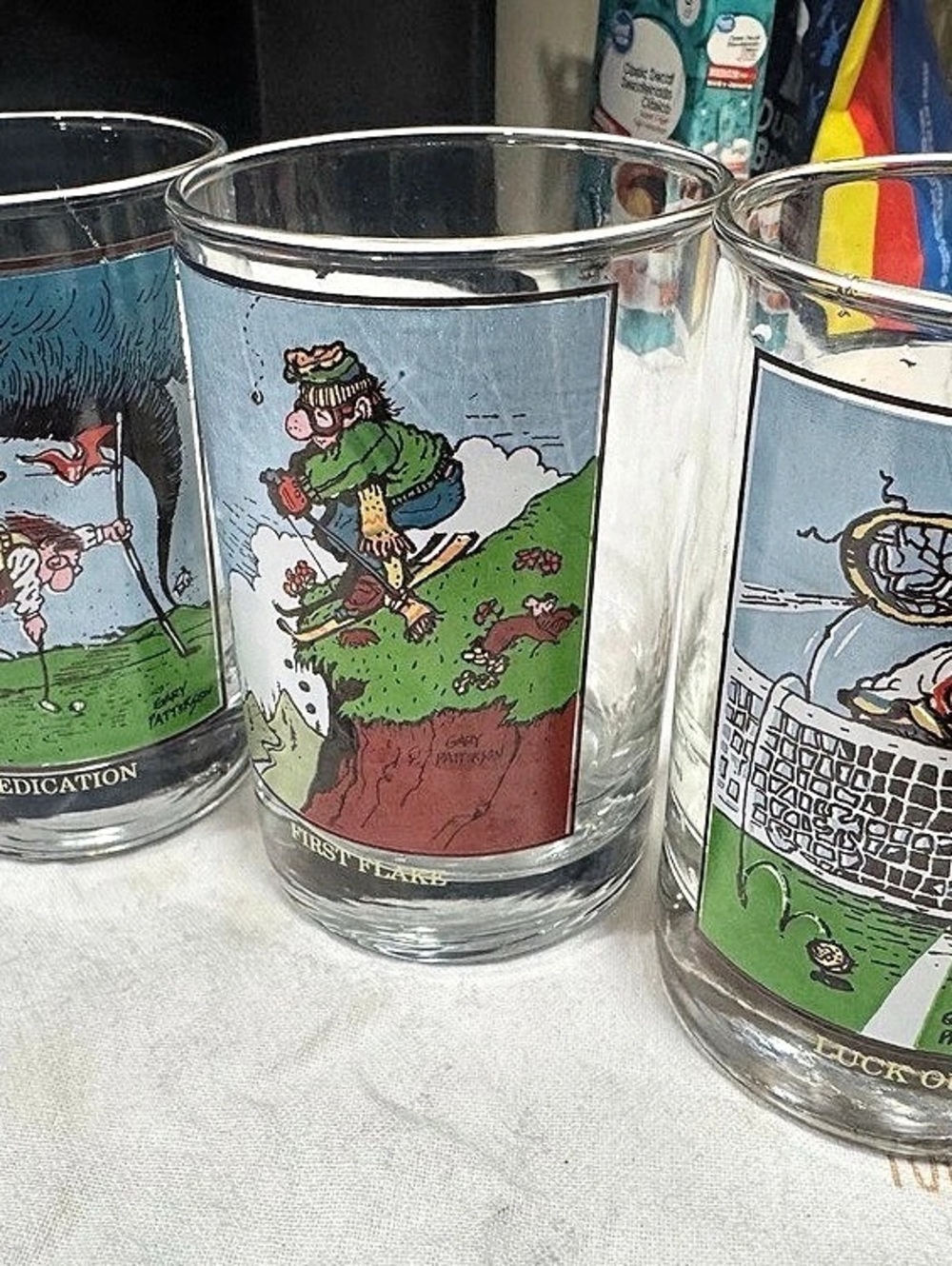 Arby's Collectors Series Vintage Glasses Set 1982